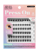 Ardell - Press On Faux Mink Natural Multipack - Priemonė blakstienoms - Juoda