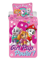 Paw Patrol - Bed Linen Junior Pp 1023 C - 100X135, 40X60 Cm - Patalynė - Rožinė
