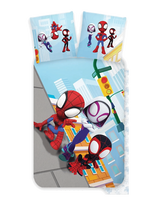 Spider-man - Bed Linen Senior Spidey 5460 - 140X200, 60X63 Cm - Patalynė - Marga / raštuota