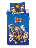 Paw Patrol - Bed Linen Junior Pp 1017 - 100X135, 40X60 Cm - Patalynė - Mėlyna