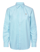 Polo Ralph Lauren - The Iconic Classic Fit Oxford Shirt - Marškinėliai ilgomis rankovėmis - Mėlyna