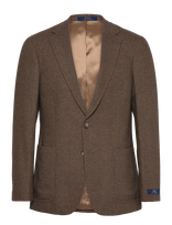 Polo Ralph Lauren - Polo Modern Fit Herringbone Sport Coat - Vieneilės striukės - Ruda