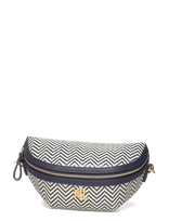 Lauren Ralph Lauren - Herringbone Woven Marcy Belt Bag - Rankinė ant juosmens - Balta