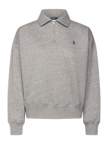 Polo Ralph Lauren - Fleece Quarter-Zip - Megztinis - Pilka