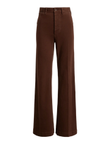 Polo Ralph Lauren - Stretch-Cotton Beaton Pant - Plačios kelnės - Ruda