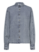 Soft Rebels - Srzora Shirt - Džinsiniai marškiniai - Mėlyna