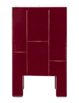 House Doctor - Sidebord, Hdbrick, Rød - Mažas staliukas - Burgundiška splava