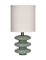 House Doctor - Bordlampe, Hdstep, S, Lyseblå;Råhvid - Stalinė lempa - Mėlyna