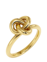 Edblad - Infinity Knot Ring S Gold - Žiedas - Aukso