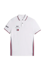 Tommy Hilfiger - Th X Cf1 Replica Polo - Sportiniai trumparankoviai polo marškinėliai - Balta