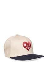 BLS Hafnia - Heartbreaker Snapback - Kepurė - Balta