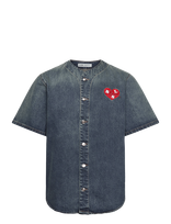 BLS Hafnia - Heartbreak Baseball Denim - Džinsiniai marškiniai - Mėlyna
