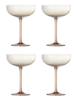 Bloomingville - Aston Cocktail Glass - Šampano taurės - Marga / raštuota