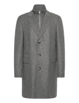 BOSS - H-Hyde-J-Bib-Pad-254 - Vilnonis paltas - Pilka