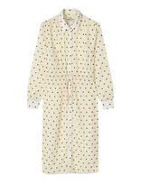 Mads Nørgaard - Sheer Crink Mabel Dress - Iki kelių ir midi suknelės - Balta