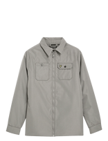 Lyle & Scott - Padded Woven Overshirt - Lengva striukė - Pilka