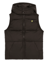 Lyle & Scott - Ripstop Quilted Gilet - Lauko liemenės - Ruda