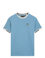 Lyle & Scott - Multi Rib T-Shirt - Marškinėliai trumpomis rankovėmis - Mėlyna