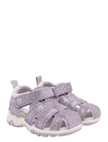 Color Kids - Baby Sandals W. Velcro Strap - Sandalai - Violetinė