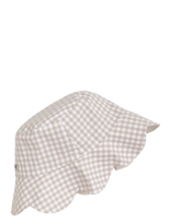 Huttelihut - Bucket Sun Hat Check - Upf 50+ - Kepurė - Smėlio