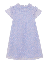 Creamie - Dress Lurex Stripe - Suknelė trumpomis rankovėmis - Mėlyna