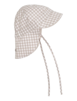 Huttelihut - Sun Hat Check - Upf 50+ - Kūdikių kepurė - Smėlio