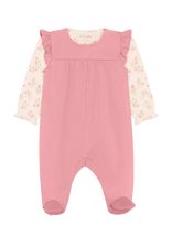 Fixoni - Set W. Body And Romper Rib - Bodžių rinkinys - Rožinė