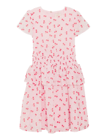 Creamie - Dress Crepe Dobby - Suknelė trumpomis rankovėmis - Rožinė