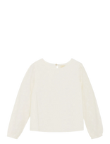 Creamie - Blouse Embroidery - Palaidinės ir tunikos - Kreminė spalva