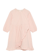 Minymo - Dress Ls Y/D - Suknelė kūdikiui ilgomis rankovėmis - Rožinė
