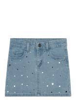 Minymo - Skirt Denim - Džinsinis sijonas - Mėlyna
