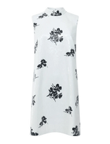 French Connection - Madeline Sequin Slvlss Dress - Trumpa suknelė - Balta