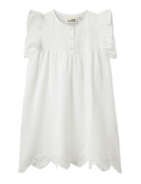 Sofie Schnoor Baby And Kids - Ivalokb Dress - Suknelė trumpomis rankovėmis - Balta