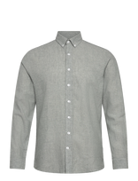 Lindbergh - Linen/Cotton Shirt L/S - Lininiai marškiniai - Balta