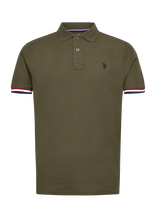 U.S. Polo Assn. - Meo Reg Pi Uspa M Polo - Marškinėliai trumpomis rankovėmis - Chaki spalva