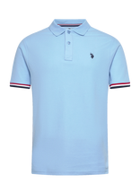 U.S. Polo Assn. - Meo Reg Pi Uspa M Polo - Marškinėliai trumpomis rankovėmis - Mėlyna
