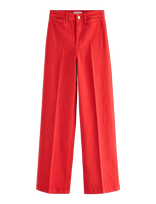 Lindex - Wide Trousers - Plačios kelnės - Raudona