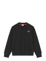 Mads Nørgaard - Mix Sweat Sonar Sweatshirt - Megztinis - Juoda