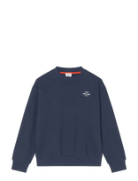 Mads Nørgaard - Mix Sweat Sonar Sweatshirt - Megztinis - Tamsiai mėlyna