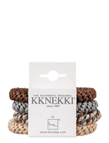 Bon Dep - Kknekki Bundle 45 - Plaukų gumytė - Smėlio