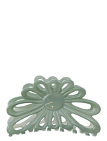 Bon Dep - Flower Claw 8Cm Water Green - Plaukų segtukas - Žalia