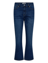 IVY Copenhagen - Ivy-Frida Cropped Jeans Wash Cayenn - Platėjantys džinsai - Tamsiai mėlyna