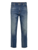 Lyle & Scott - Tapered Denim - Siaurėjančios kelnės - Mėlyna