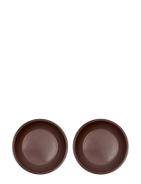 OYOY Living Design - Yuka Deep Plate - Pack Of 2 - Lėkštė - Ruda