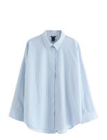 Lindex - Shirt Maja - Marškinėliai ilgomis rankovėmis - Mėlyna