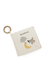 Moonboon - Soft Night Book - Kūdikių knyga - Kreminė spalva