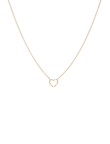 Enamel Copenhagen - Necklace, Organic Heart - Grandinėlė - Aukso