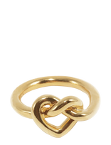 Jane Koenig - Big Tied Heart Ring - Žiedas - Aukso