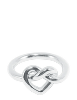 Jane Koenig - Big Tied Heart Ring - Žiedas - Sidabro