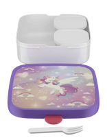 Mepal - Madkasse Bento Campus Unicorn Glow - Pietų dėžutė - Marga / raštuota